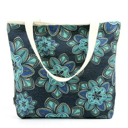 Foldable Shopping Canvas Tote Bag - Wnkrs