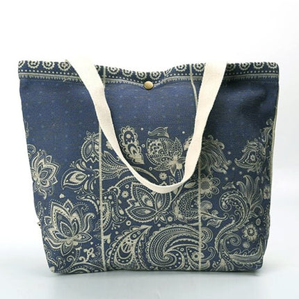 Foldable Shopping Canvas Tote Bag - Wnkrs