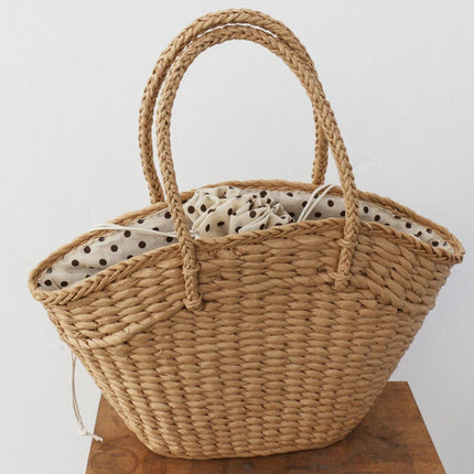 Boho Big Rattan Women's Handbag - Wnkrs