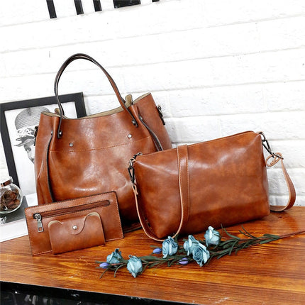 Women's Casual Bag Set 4 pcs Set - Wnkrs