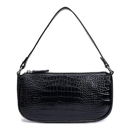 Women's Retro Classic Crocodile Pattern Shoulder Bag - Wnkrs