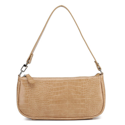 Women's Retro Classic Crocodile Pattern Shoulder Bag - Wnkrs