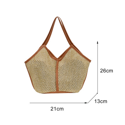 Casual Multicolord Straw Women's Shoulder Bag - Wnkrs