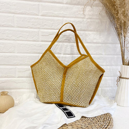 Casual Multicolord Straw Women's Shoulder Bag - Wnkrs