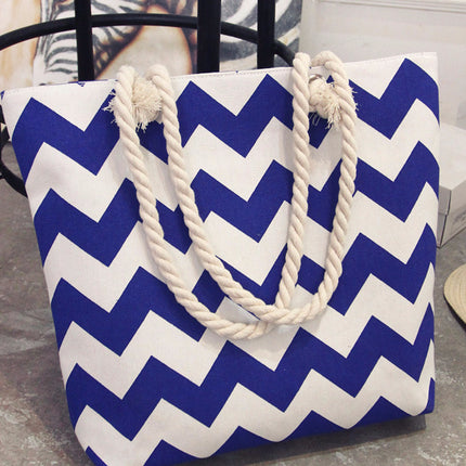 Women Patterned Tote Canvas Shoulder Bags - Wnkrs