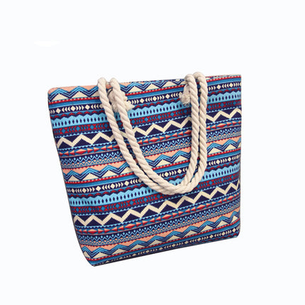 Women Patterned Tote Canvas Shoulder Bags - Wnkrs
