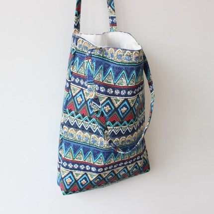 Women's Patterned Casual Tote Bag - Wnkrs