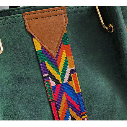 Women's Ethnic Patterned Shoulder Bag - Wnkrs