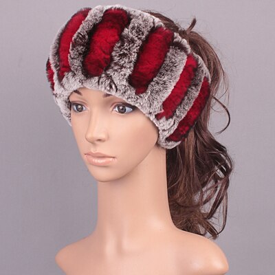 2 in 1 Rabbit Fur Scarf and Headband - wnkrs