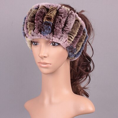 2 in 1 Rabbit Fur Scarf and Headband - wnkrs