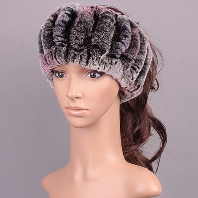 2 in 1 Rabbit Fur Scarf and Headband - wnkrs