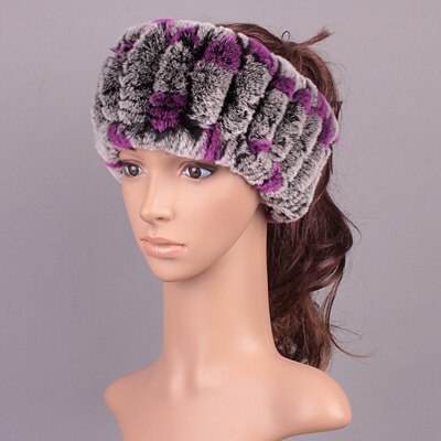 2 in 1 Rabbit Fur Scarf and Headband - wnkrs