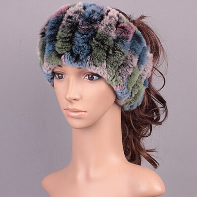 2 in 1 Rabbit Fur Scarf and Headband - wnkrs