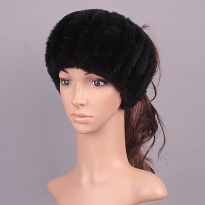 2 in 1 Rabbit Fur Scarf and Headband - wnkrs
