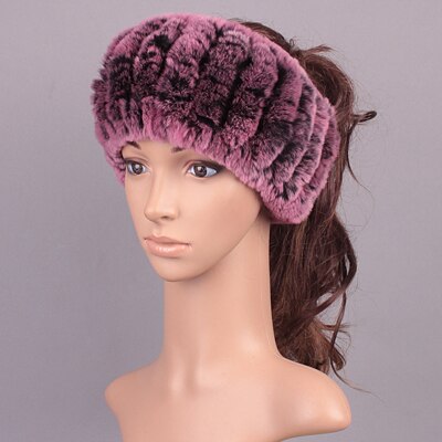 2 in 1 Rabbit Fur Scarf and Headband - wnkrs
