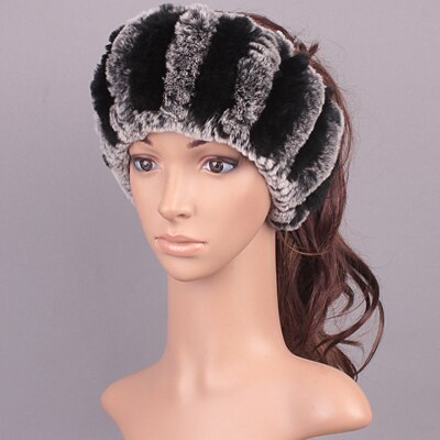 2 in 1 Rabbit Fur Scarf and Headband - wnkrs