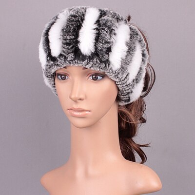 2 in 1 Rabbit Fur Scarf and Headband - wnkrs