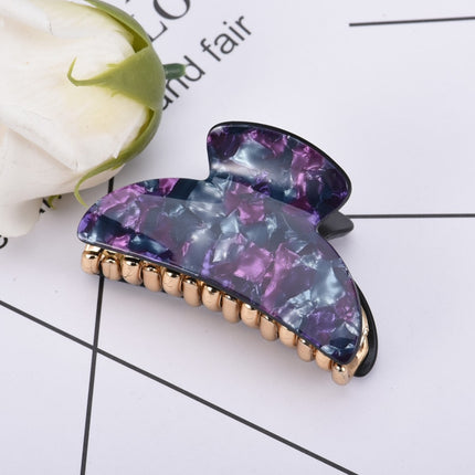 Acrylic Hair Claw with Print - wnkrs