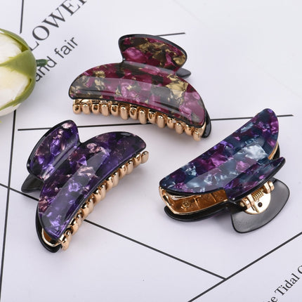 Acrylic Hair Claw with Print - wnkrs