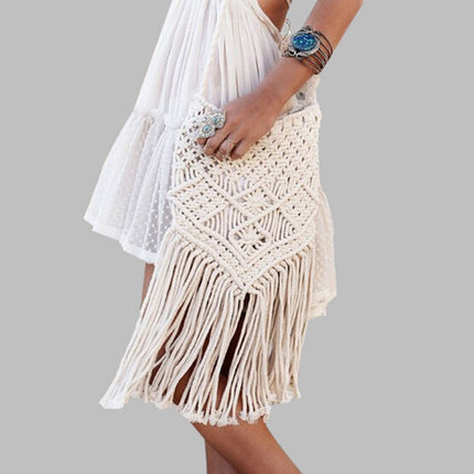 Fashion Bohemian Crochet Crossbody Bag for Women - Wnkrs