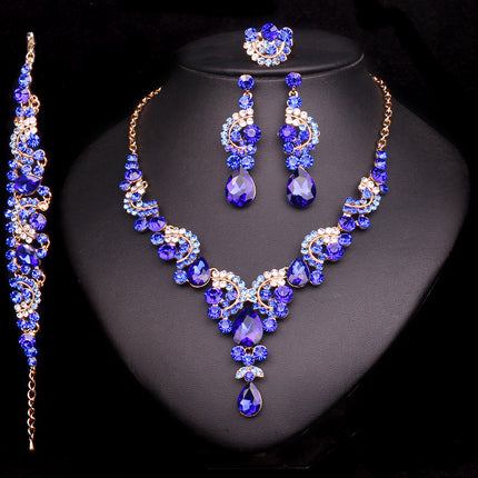 Fashion Crystal Jewelry Sets - Wnkrs