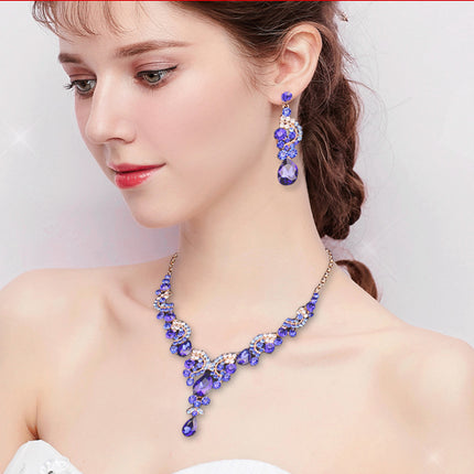 Fashion Crystal Jewelry Sets - Wnkrs