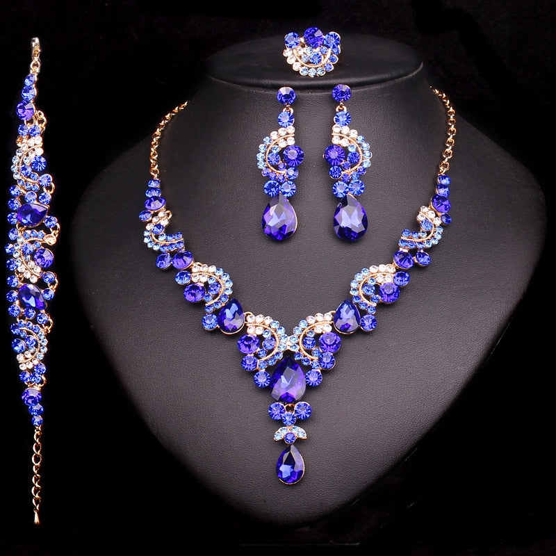 Fashion Crystal Jewelry Sets