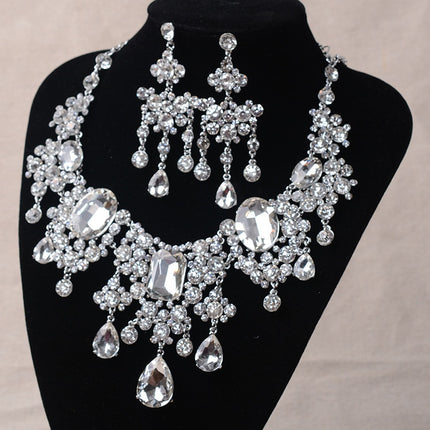 Women's Luxury Water Drop African Crystal Jewelry Set - wnkrs