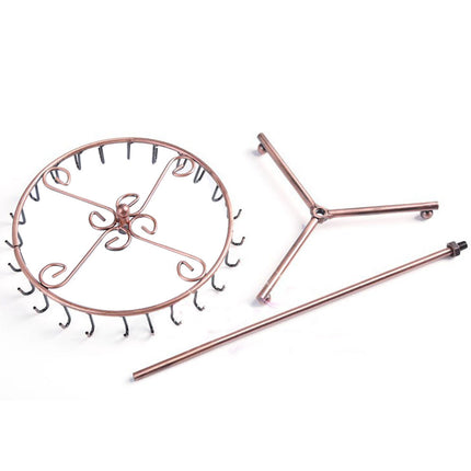 Rotating Jewelry Holder with Hooks - wnkrs