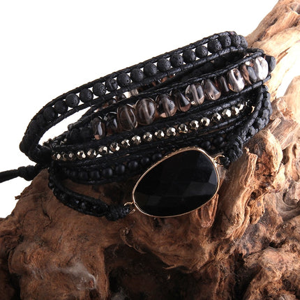 Bohemian Bracelet with Mixed Natural Stones - Wnkrs