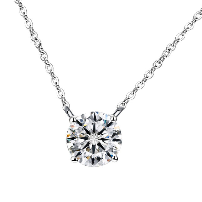 Moissanite Diamond Necklace for Women - wnkrs