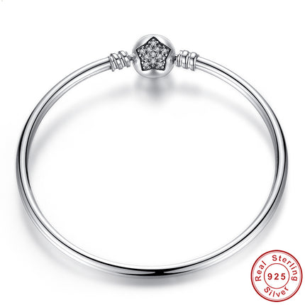 Charming Women's Sterling Silver Bracelet - Wnkrs
