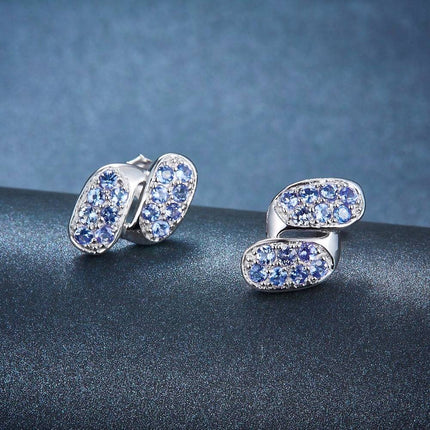 Elegant Sparkling Silver Pendant & Earrings Women's Jewellery Set - wnkrs