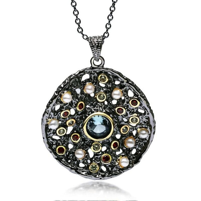 Women's Vintage Necklace with Stones - Wnkrs
