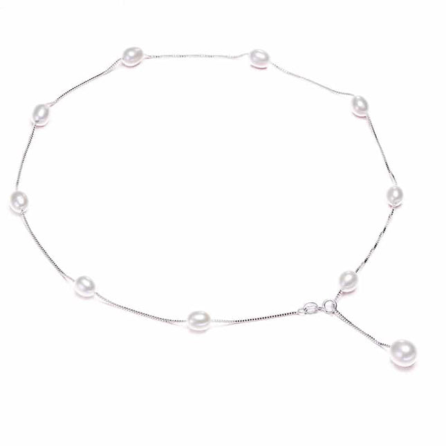Women's Stylish Pearl Necklace - Wnkrs