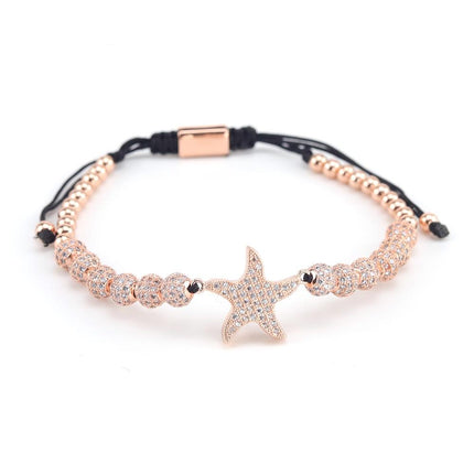Luxury Jewelry Women's Bracelet in the Form of a Starfish - Wnkrs