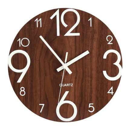 Luminous Wooden Wall Clock - wnkrs