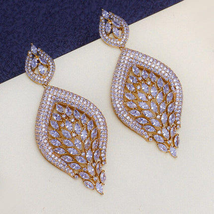 Luxury Long Pendant Earrings for Brides - Wnkrs