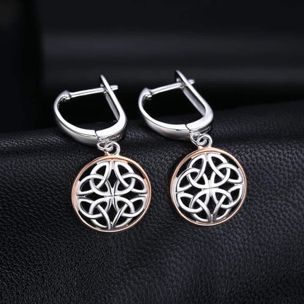 Women's Celtic Knot Drop Earrings - wnkrs