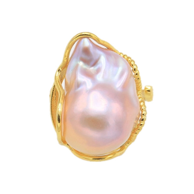 Bohemian Adjustable Pearl Ring for Women - Wnkrs