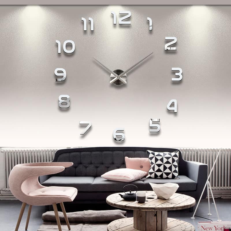 Minimalistic Acrylic Wall Sticker Clock
