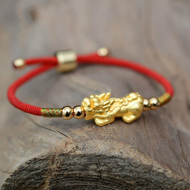Red Rope Tibetan Buddhist Bracelet - wnkrs