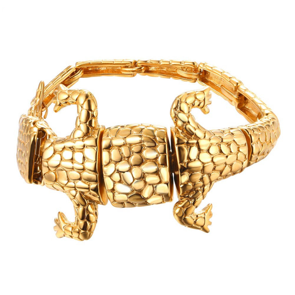 Big Lizard Stainless Steel Bracelets