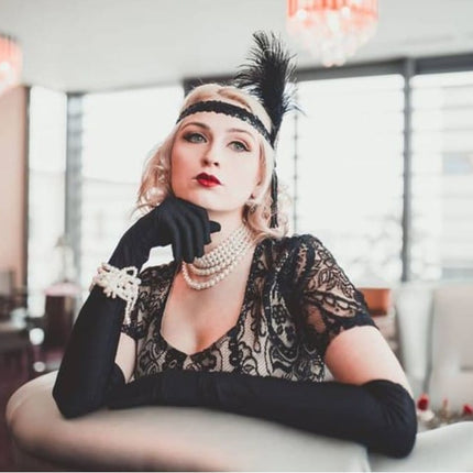 Great Gatsby Costume Accessories 4 Pcs Set - Wnkrs