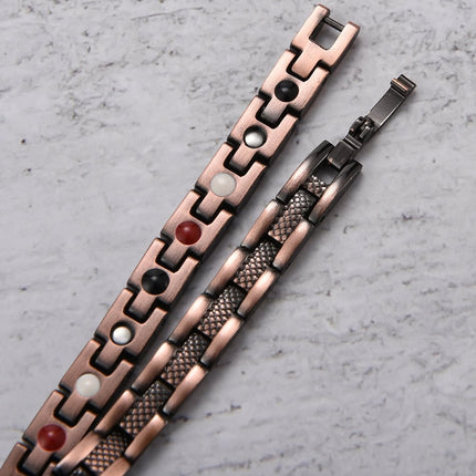 Copper Slim Magnetic Bracelet - Wnkrs