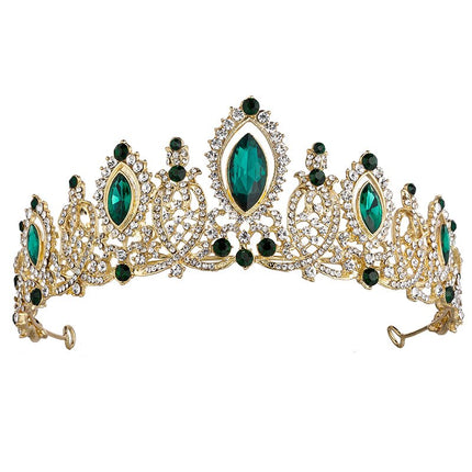 Crystal Zinc Hair Crown - Wnkrs