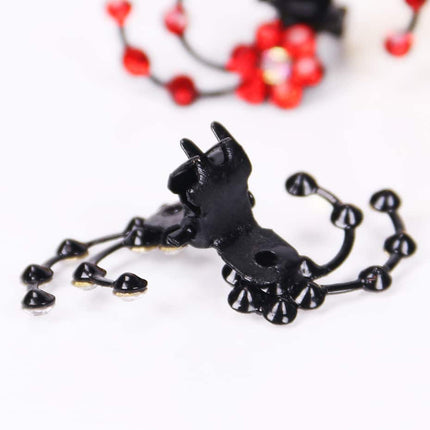 Bridal Rhinestone Snowflake Hair Clips - Wnkrs