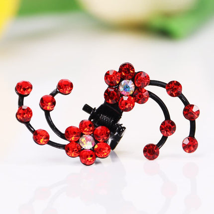 Bridal Rhinestone Snowflake Hair Clips - Wnkrs