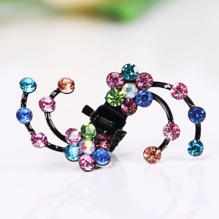 Bridal Rhinestone Snowflake Hair Clips - Wnkrs