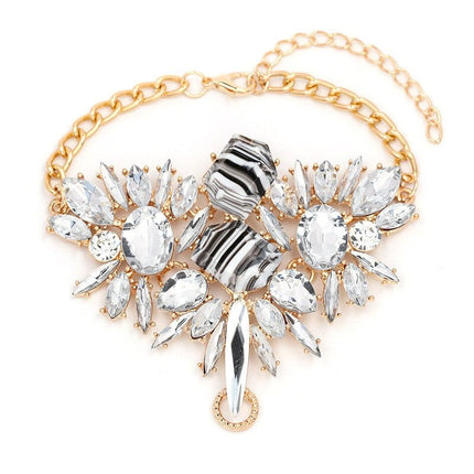 Luxury Crystal Wide Bracelet/Anklet - Wnkrs